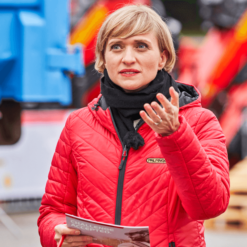 Palfinger Moderatorin